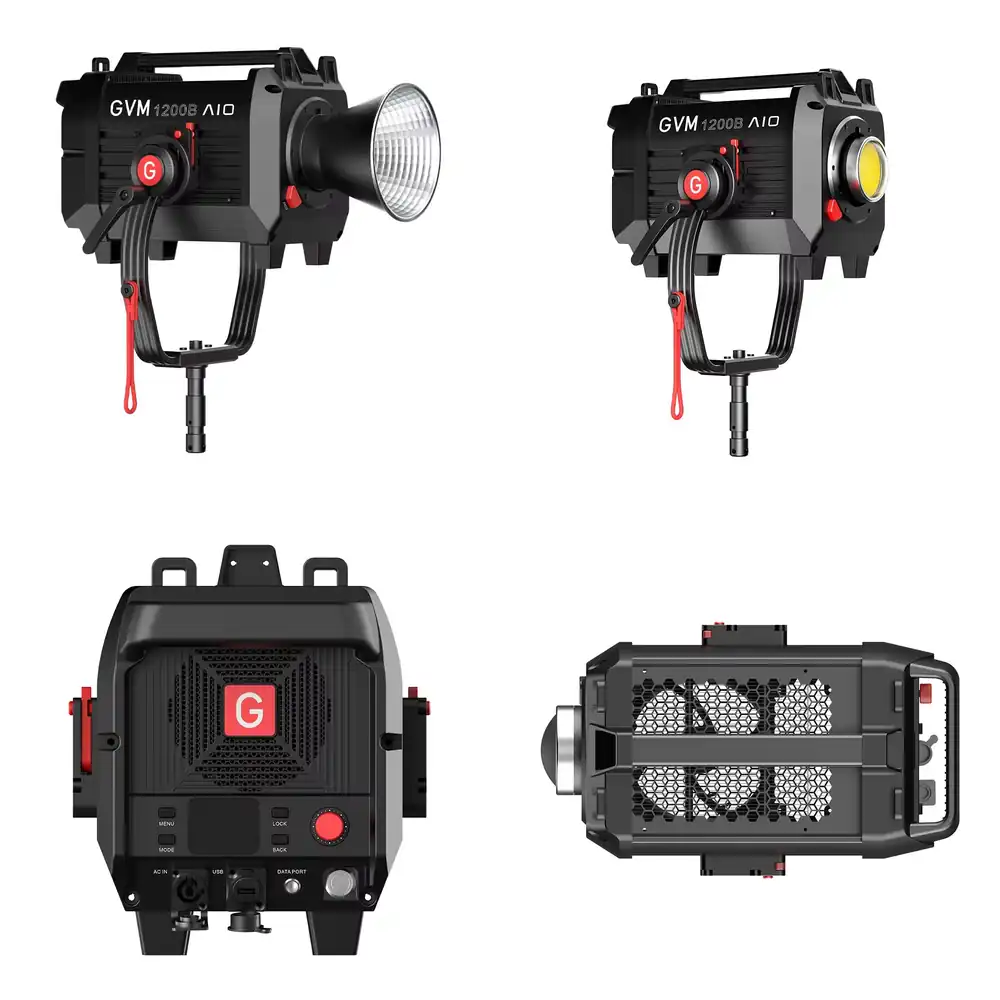 Photography Videos Free - GVM SD1200B AIO 1200W Lampu Sorot