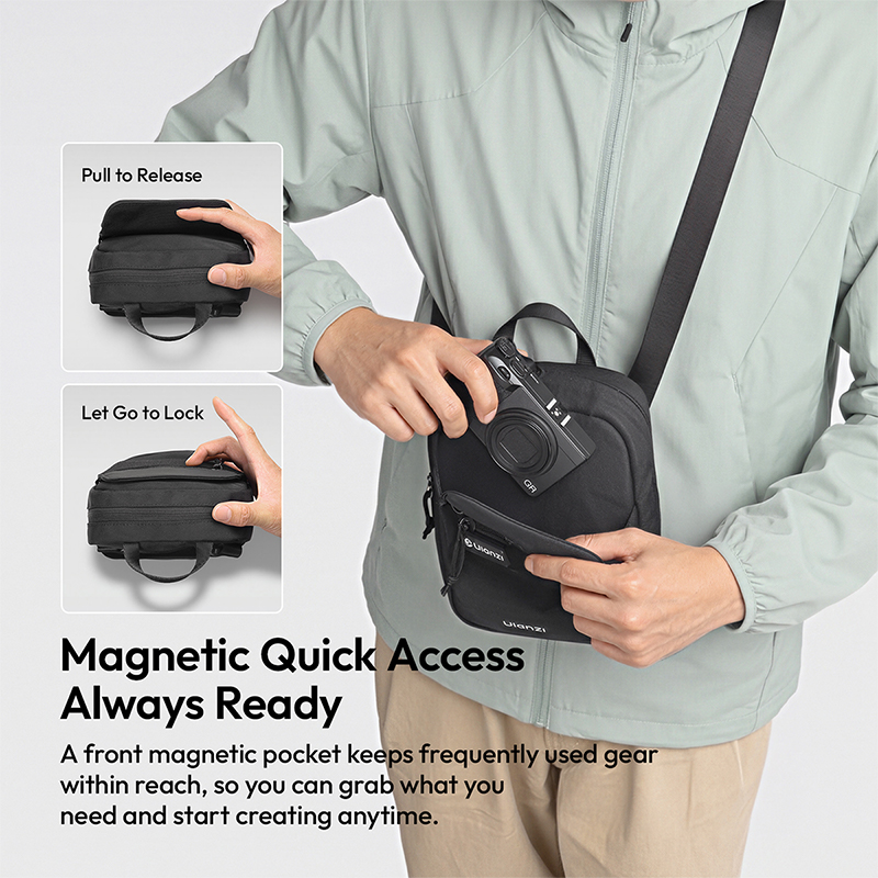 Ulanzi CB05 3L Tas Selempang M - Photography Videos Free ulasan dan harga