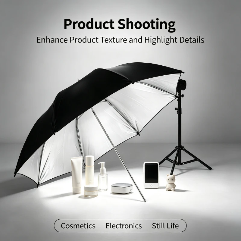 Payung Reflektif Hitam Tahan L - Photography Umbrella ulasan dan harga