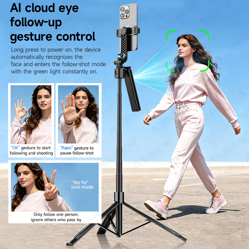 Tongkat Selfie Gimbal Pelacak  - Photography Basics ulasan dan harga