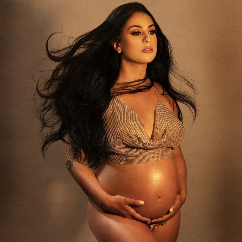 Gaun Hamil Seksi dengan Rantai - Photography Club ulasan dan harga