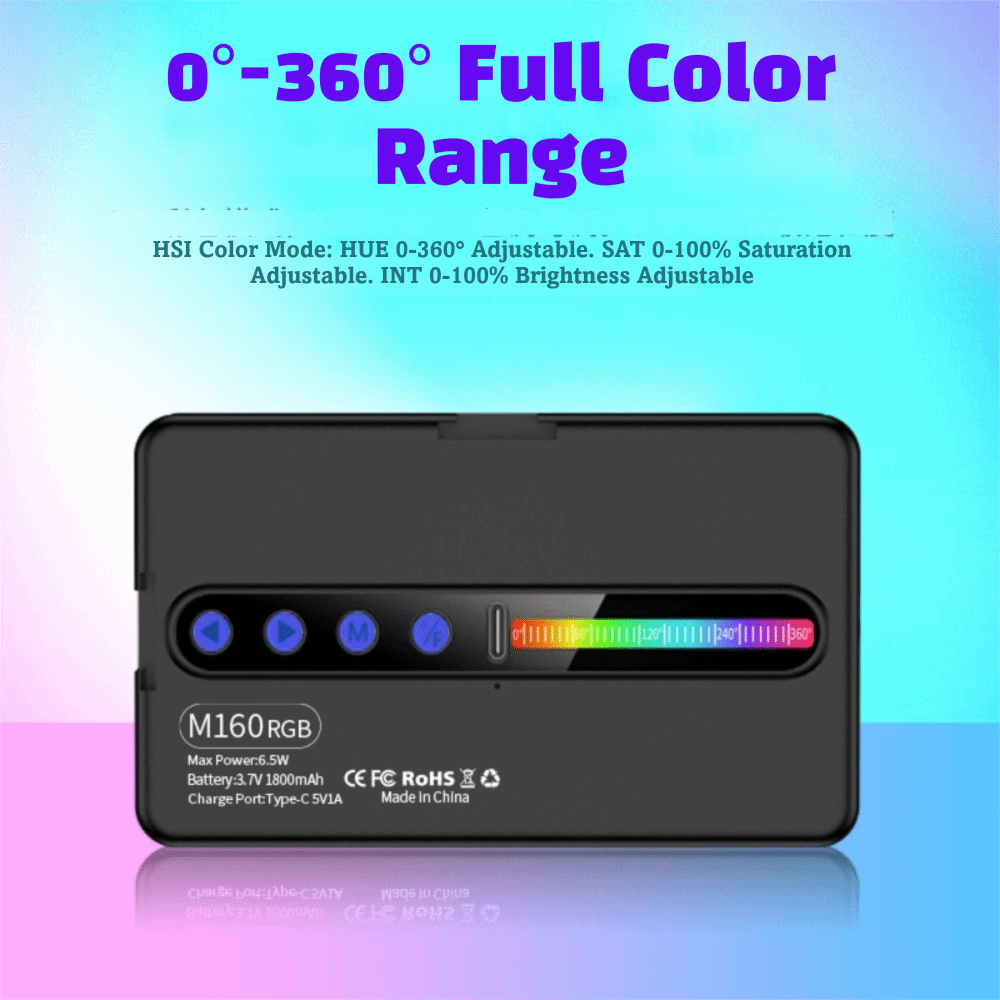 Lampu Video LED RGB yang Dapat - Photography Videos Free ulasan dan harga